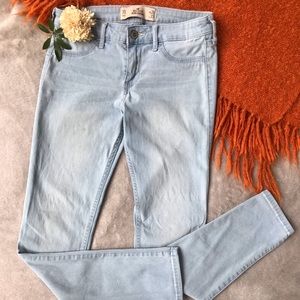 Hollister Light Wash Jean Legging